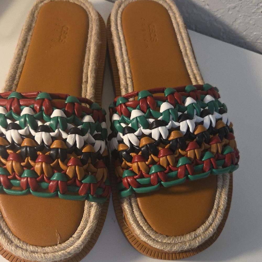 ASOS DESIGN Jupiter Woven Espadrille Sandals – New Without Unixes